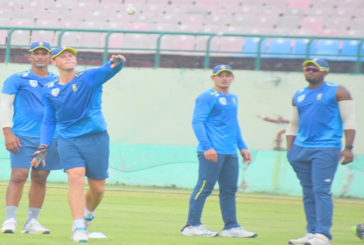 South Africa team practiced for three hours in dharamshala and captain made this statement