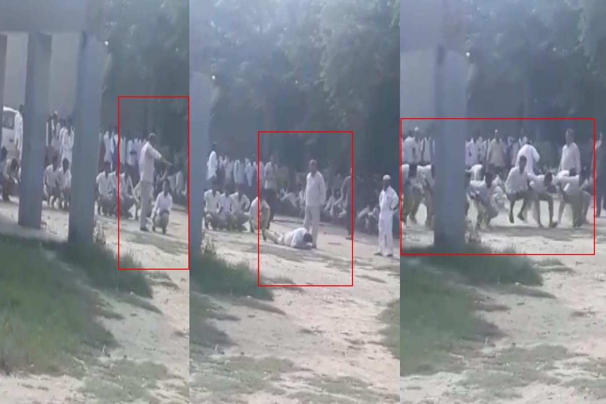 Student beaten by teacher in a college in baghpat for wearing a readymade  trouser