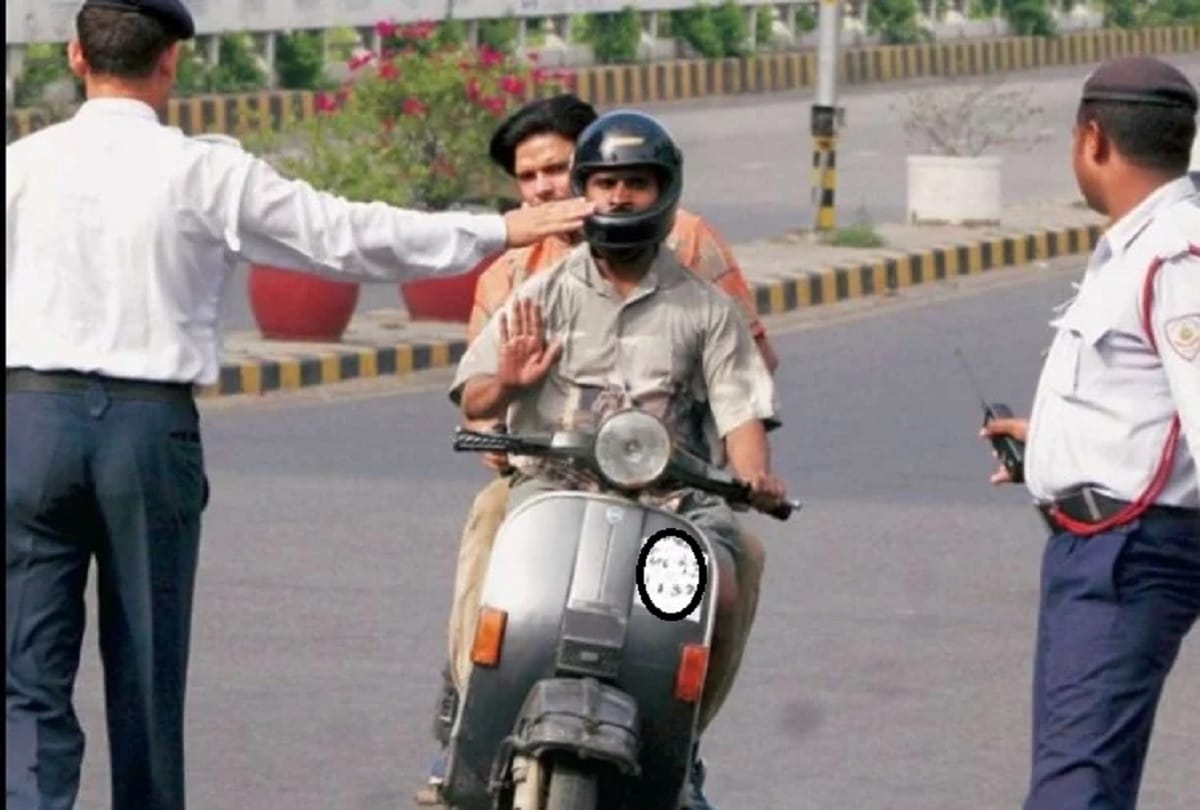 why do traffic police on covertly challan those who break traffic rules