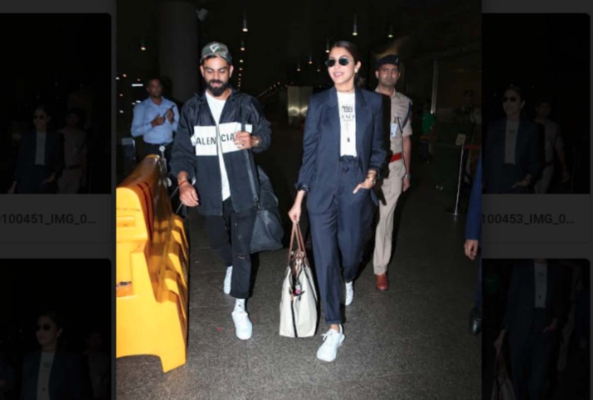 bobby deol boney kapoor virat kohli and anushka sharma spotted at airport