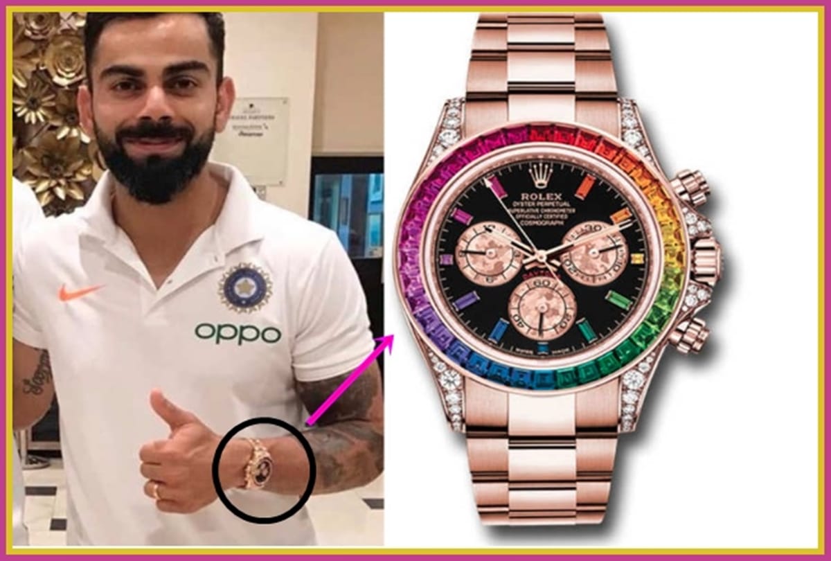 Virat Kohli Luxury Watch Price is 69 Lakhs and 12 Thousands