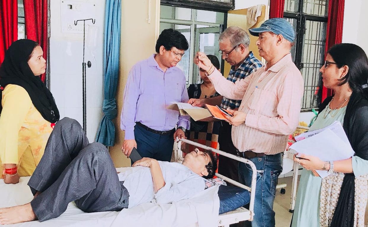 Joint director outraged over the disorder in the hospital