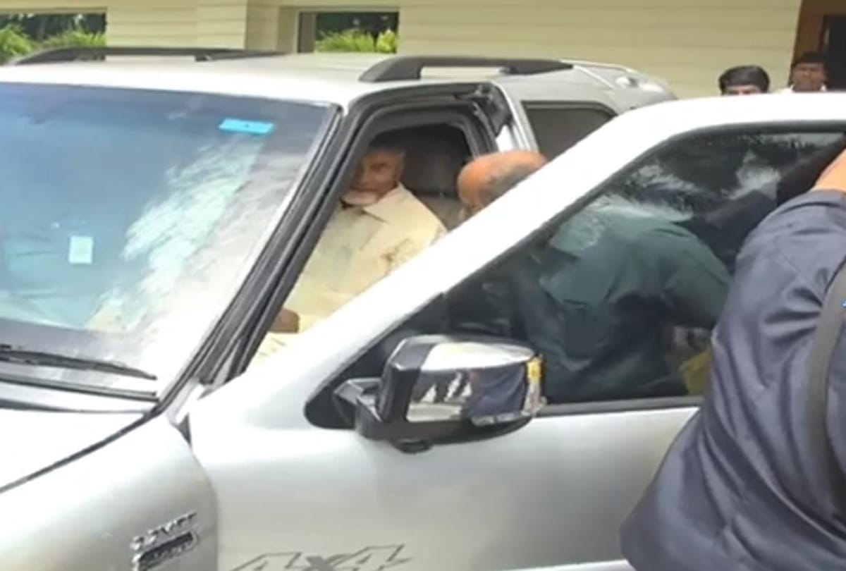 TDP chief N Chandrababu Naidu detained before Atmakur visit in Andhra Pradesh Live Updates