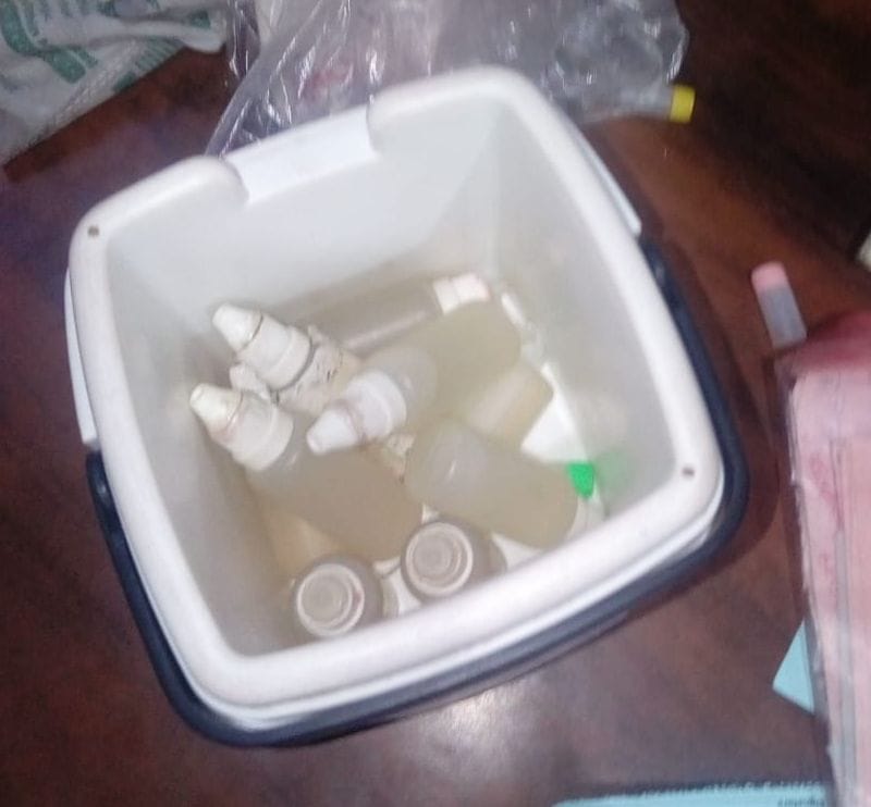 the two suspected womens are arrested  which droup the chickenguniya medicine