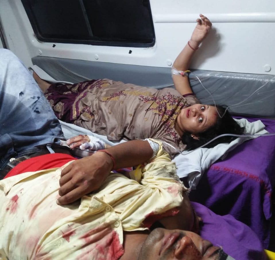 Girl child killed in car and bike collision, two injured