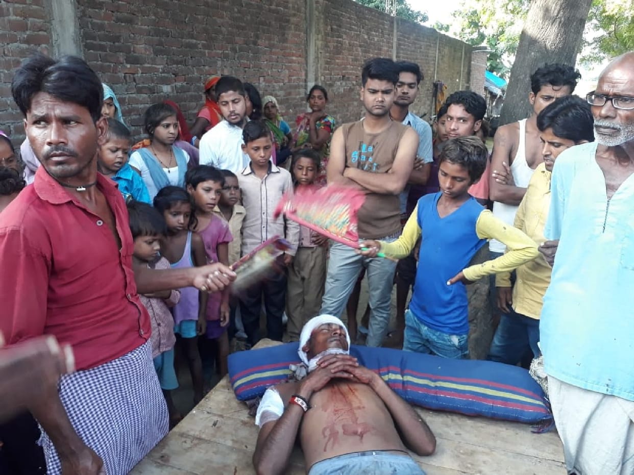 father fighted with panther for safty of his son