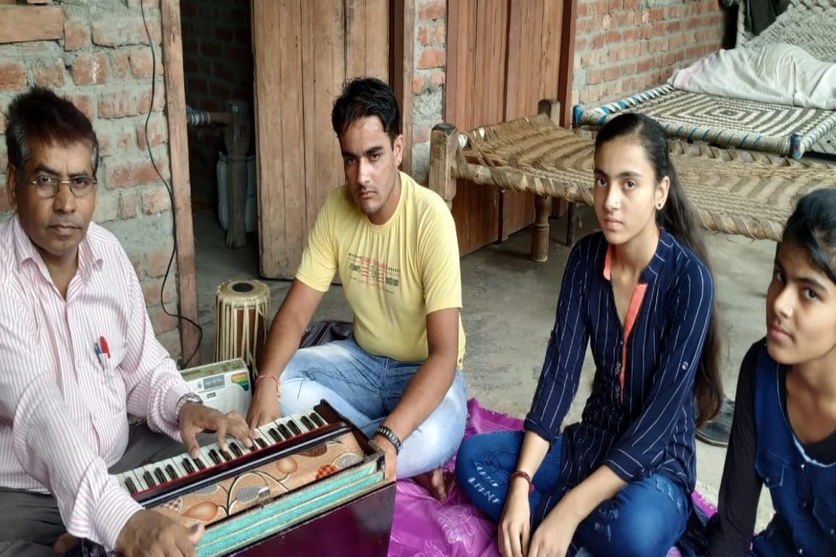 Drupada and Thumri tunes  resonated across the country from Gajraula Shiva village of Bijnor UP