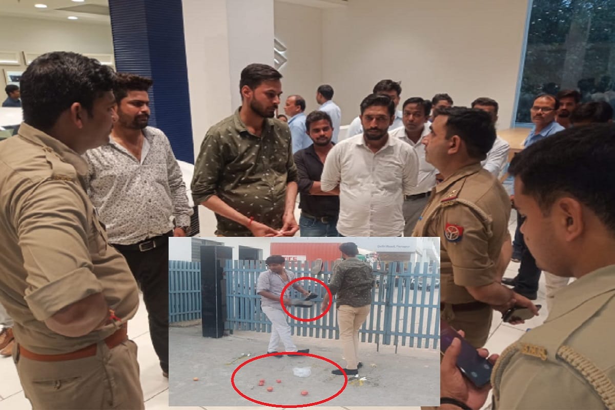 Car owner has attack with egg, tomato and shoes in car showroom after ruckus at Meerut