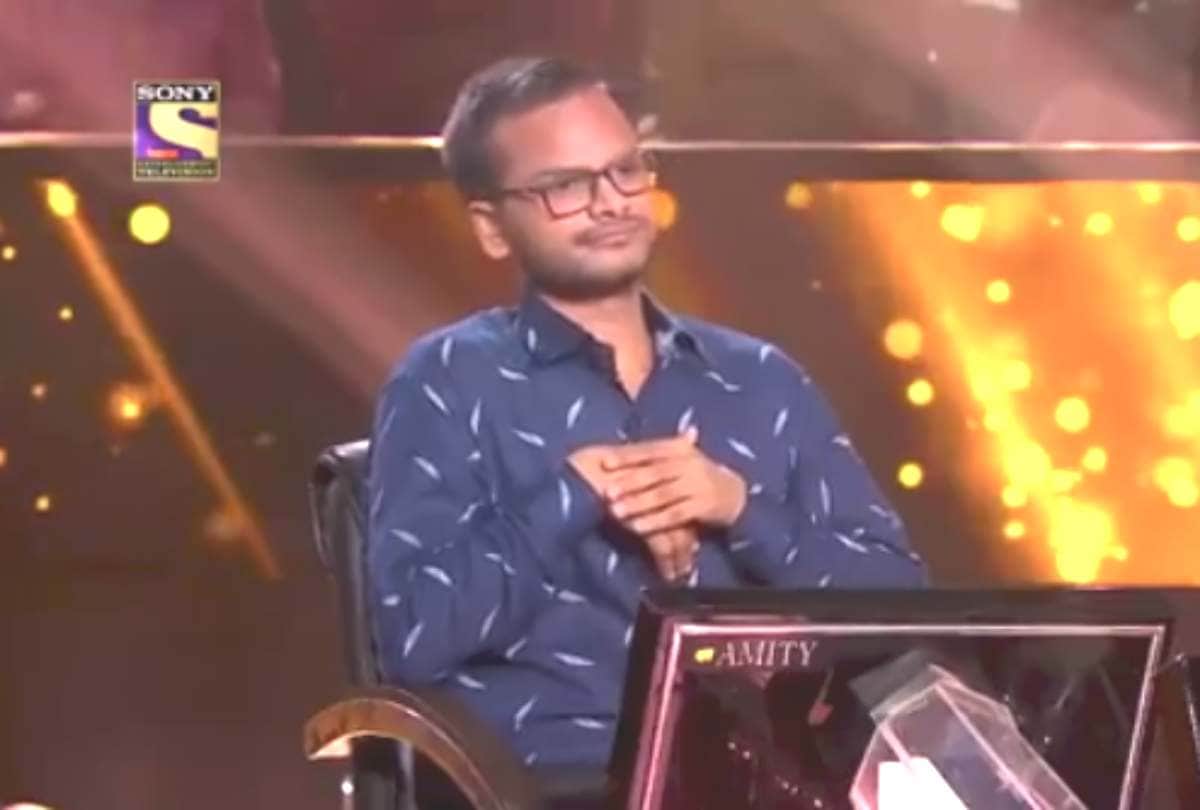amitabh bachchan show kaun banega crorepati 11 get the first crorepati sanoj raj