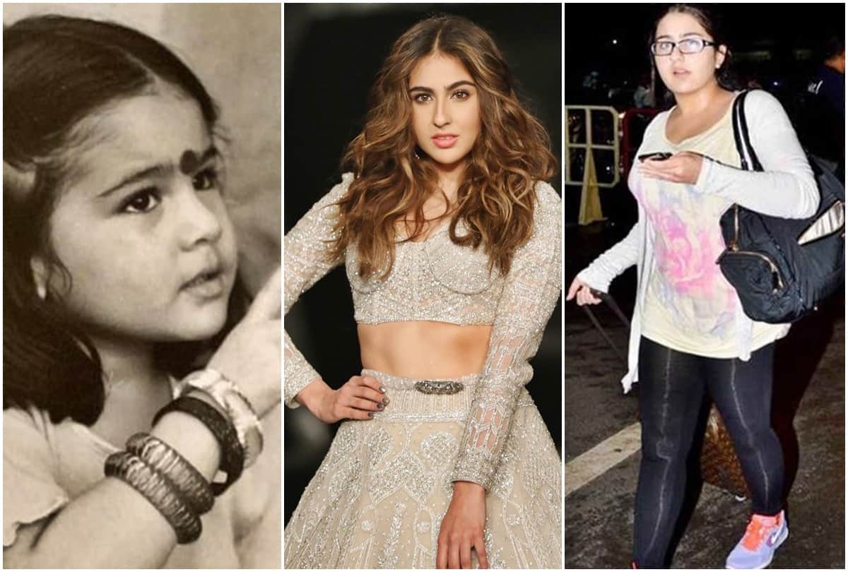 Sara Ali khan Throwback Photos and videos are viral on instagram
