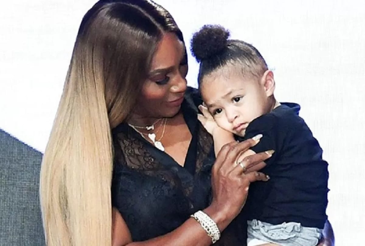 Serena Williams walks NYFW runway with two year old daughter Alexis