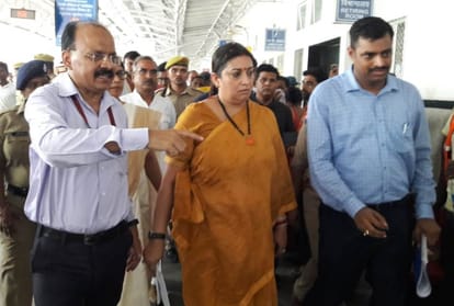 10 religious places will be renovated in amethi, minister smriti irani ask proposal in meeting
