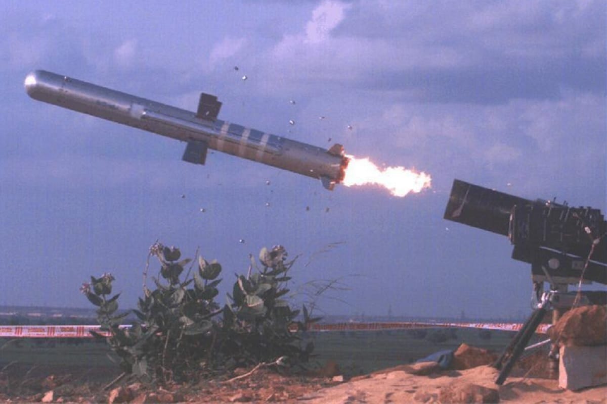 DRDO successfully test fired the Man Portable Anti tank guided missile system, watch video