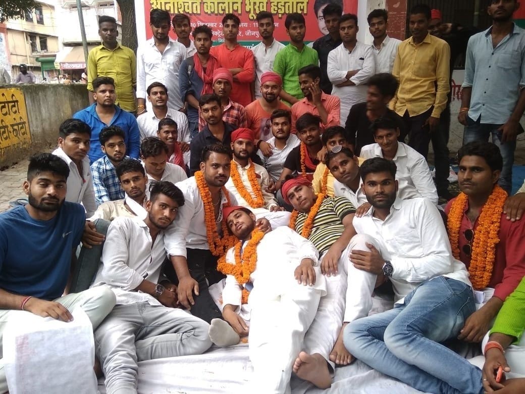 Students' hunger strike on election continues for the second day