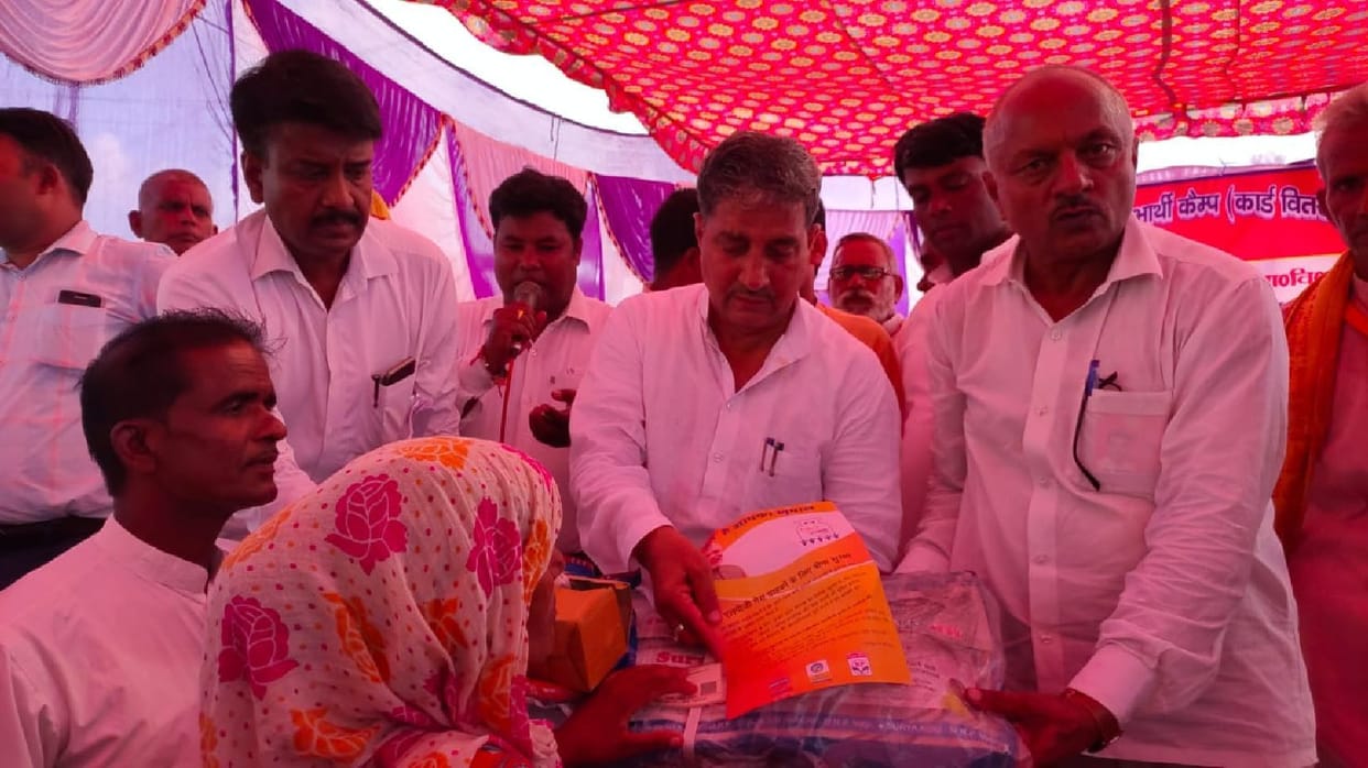 Minister gave information about schemes to villagers