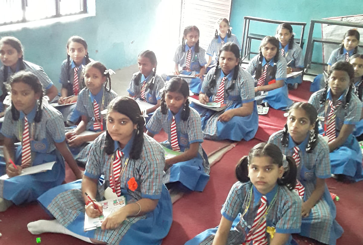 Aparajita 100 Million Smiles Painting Competition In Jammu Kashmir, Women Empowerment Program