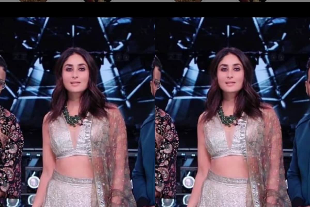 kareena kapoor looks gorgeous in lehenga, wearing at  dance india dance show