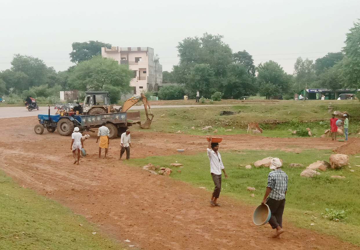 ganesh stachue will be visharjan in kund lalitpur river