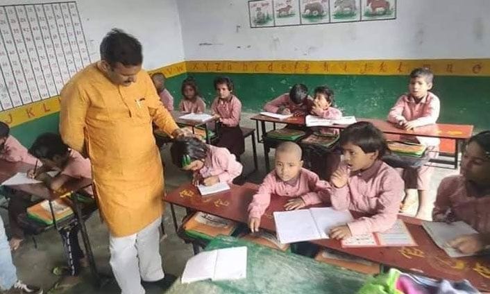 Basic education minister saw school, tasted MDM