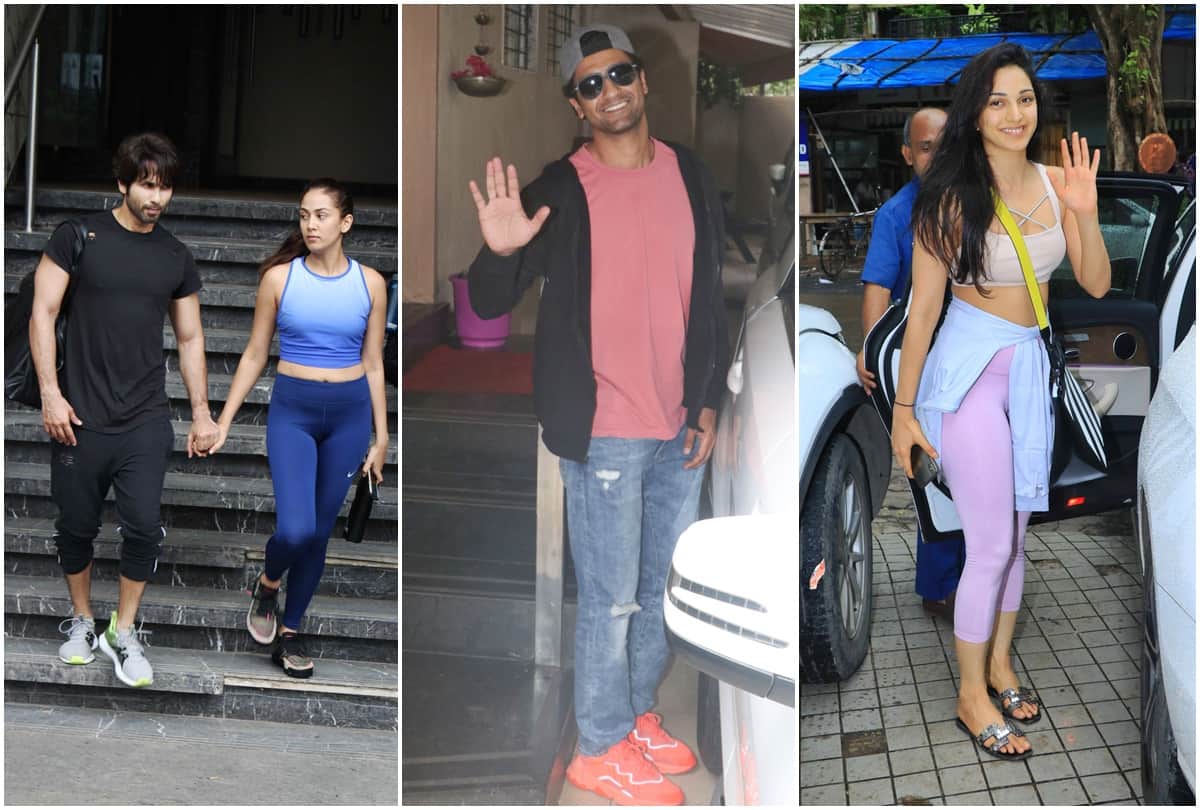 Bollywood celebs Spotted Arjun Kareena kartik kiara Shahid Mira Sunny Leone Sonam Kiara Ayushmann