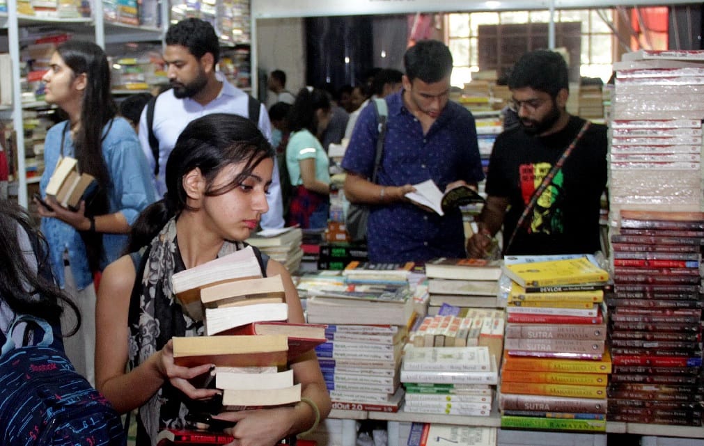 delhi book fair begins at pragati maidan