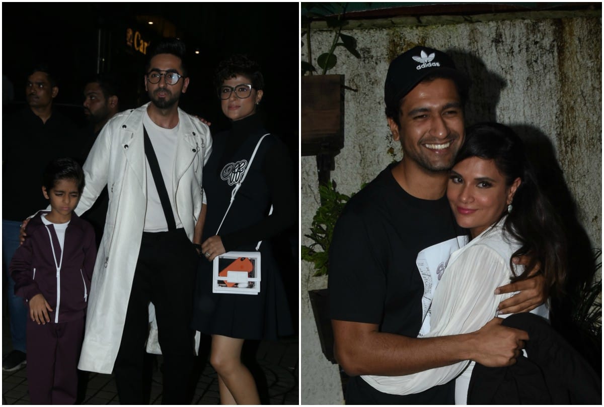Ayushmann Khurrana Dream Girl Richa Chadda Section 375 film screening