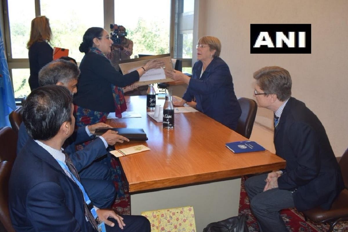 Indian delegation to meet Michelle Bachelet, UNHR High Commissioner regarding Jammu kashmir