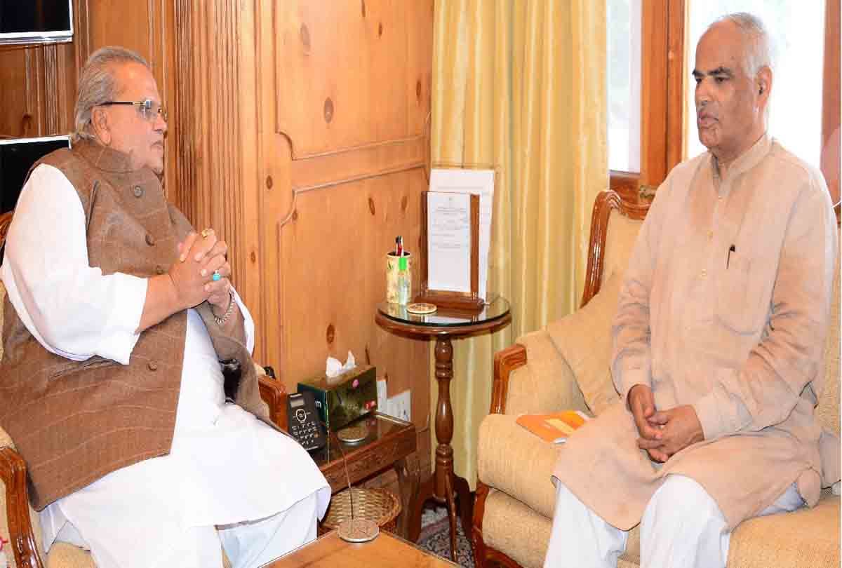 BJP General Secretary Ashok Kaul met Governor, party's position on Jammu and Kashmir position