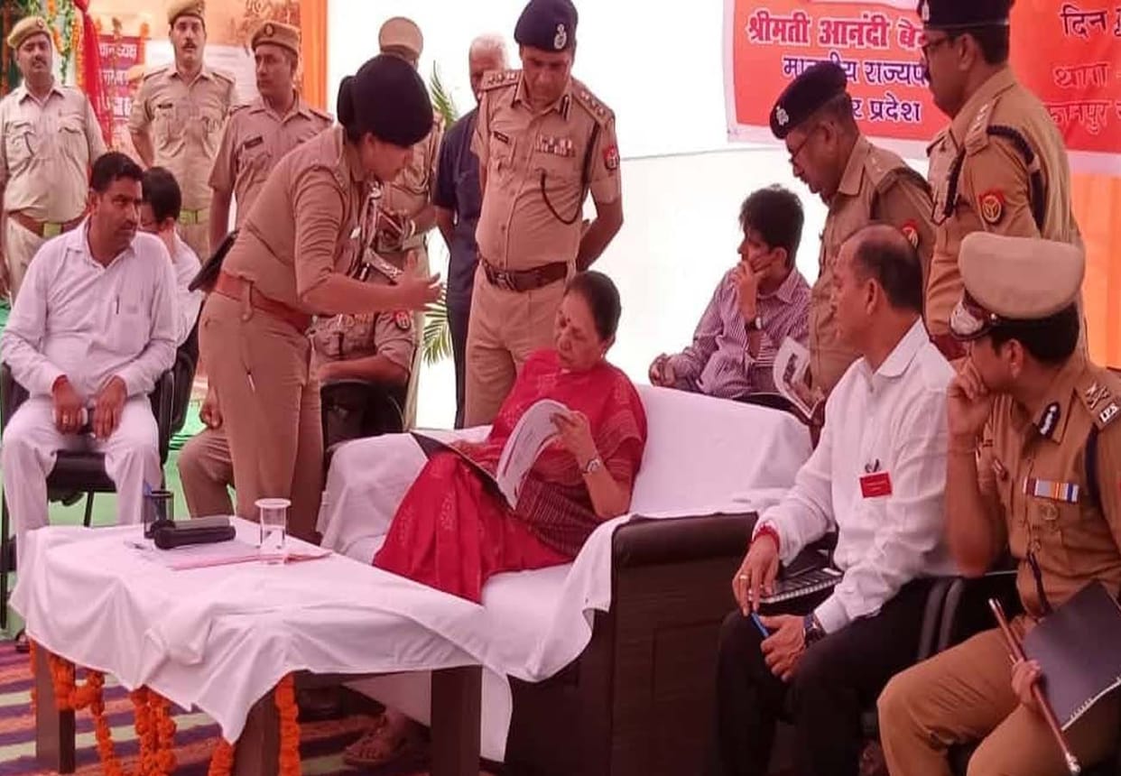 governor anandiben patel in kanpur