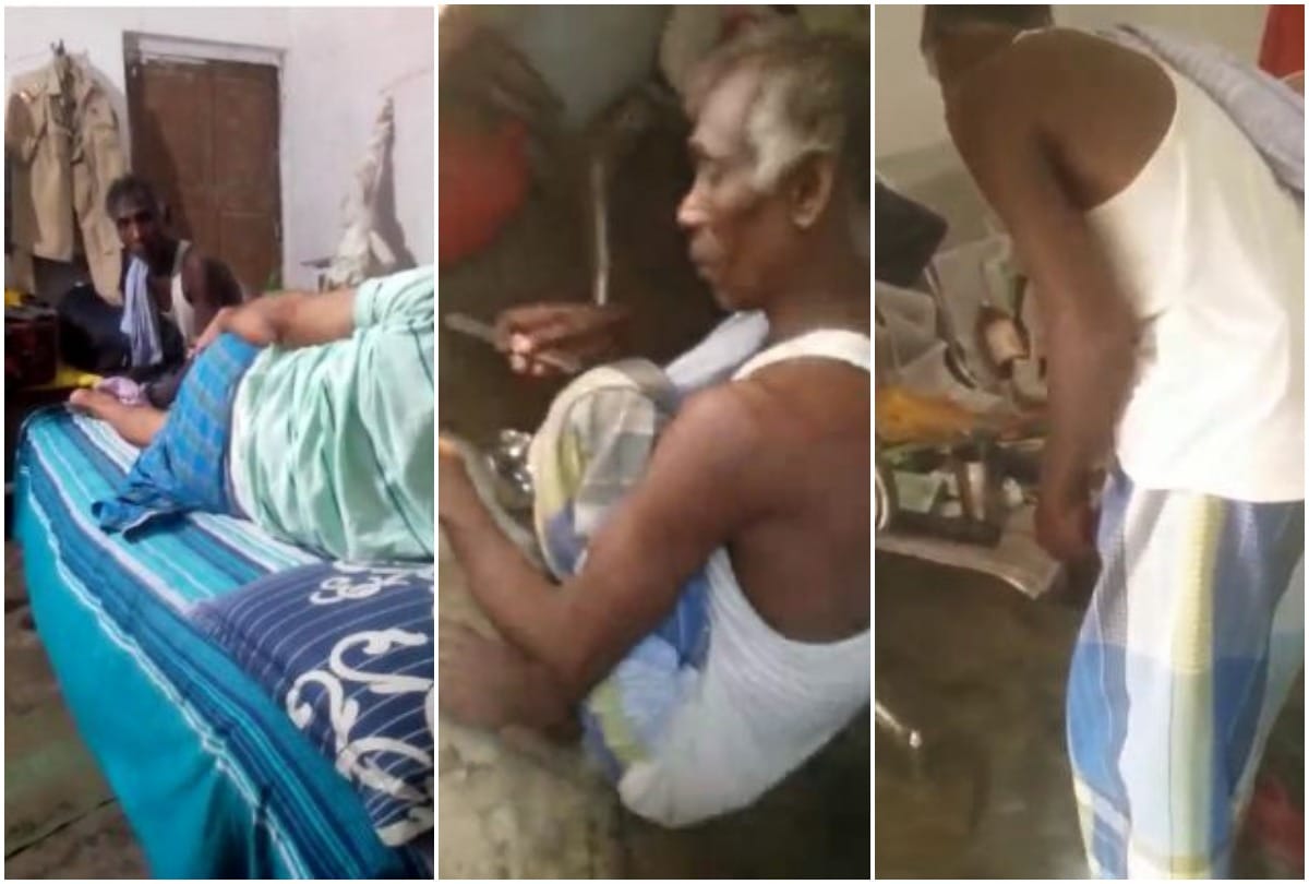 Kushinagar police SI harasses old man video goes viral