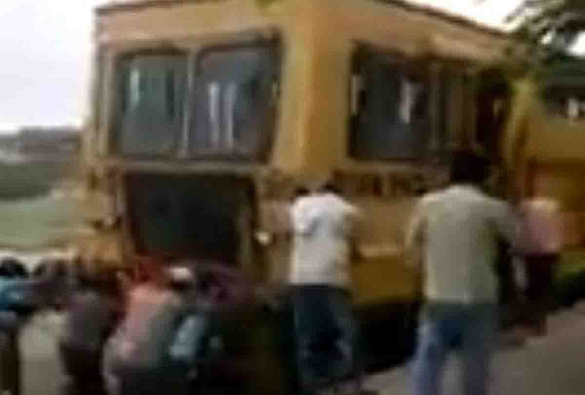 video viral from auraiya with name of pm modi