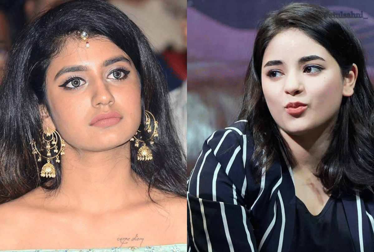 Priya Prakash Varrier Birthday and  Kamaal R Khan Trolls Zaira Wasim entertainment news