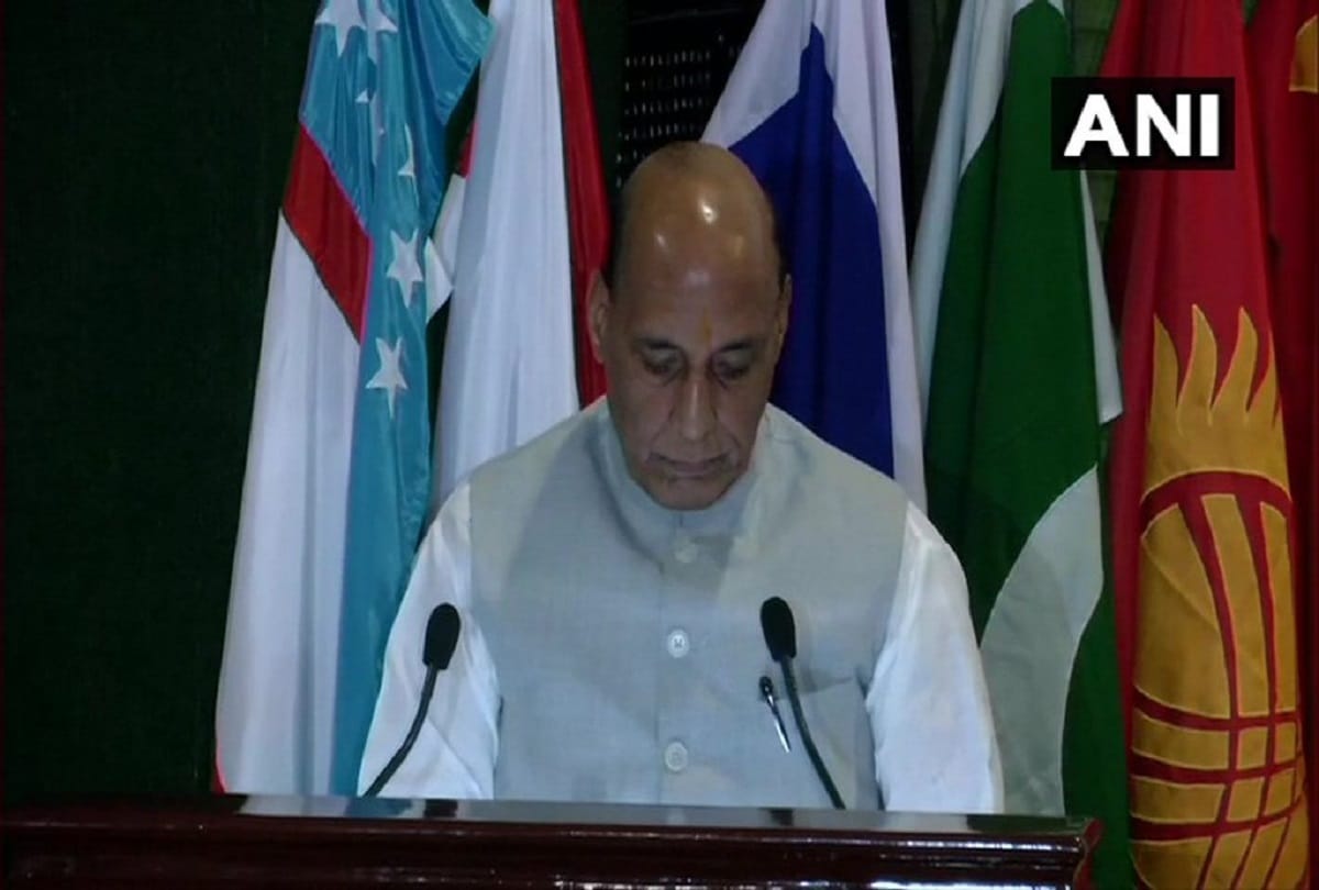 Defense Minister Rajnath Singh says bio terrorism has spread as an infectious plague
