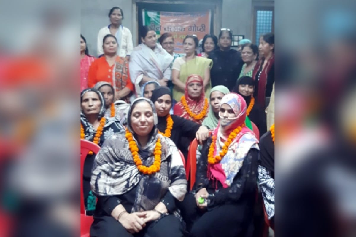 Nutan Sharma of Saharanpur said right is to make laws by government against triple talaq