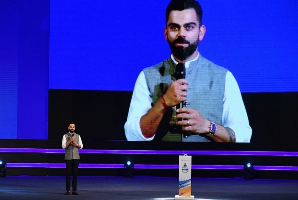 DDCA unveiled stand in team india captain Virat Kohli name at delhi
