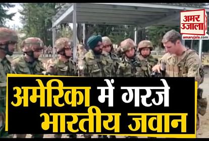 Indian army us army on joint war exercise for preparations of circumstances of war