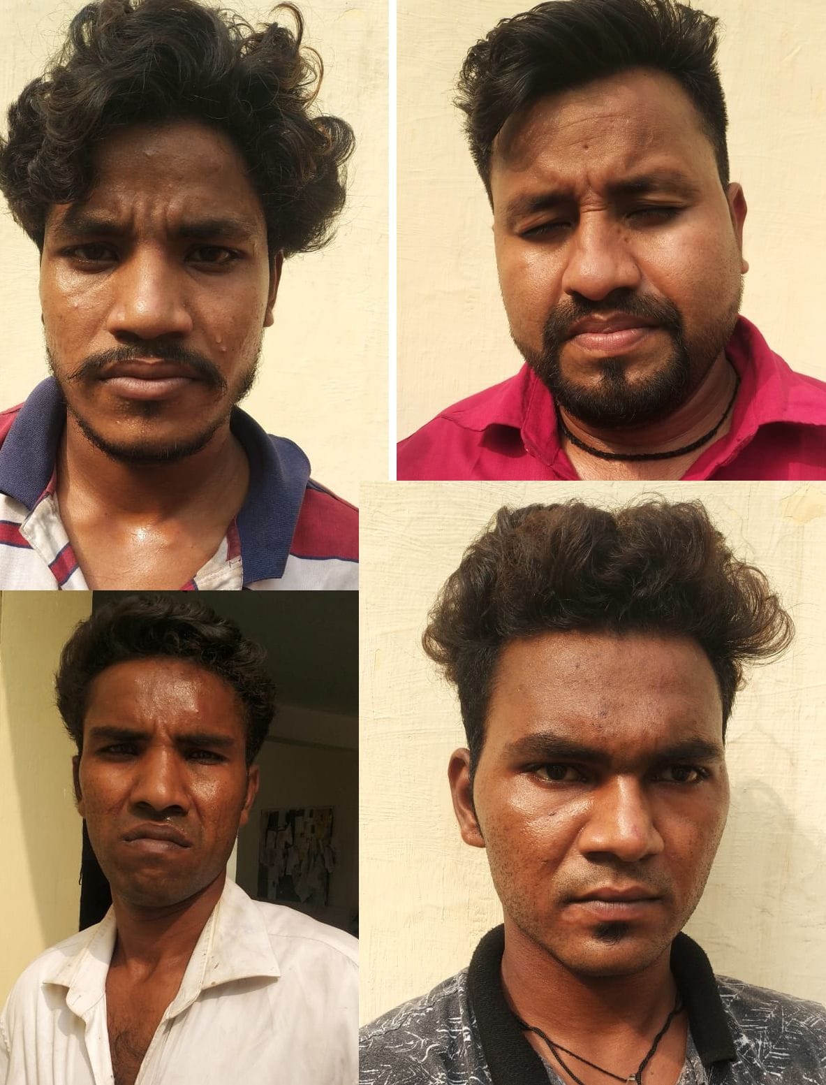 Four fake journalists arrested for assaulting police