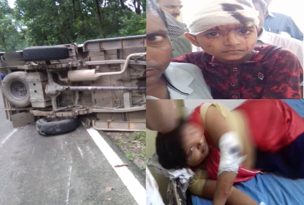 Overloading In Max Pickup Vehicle 28 passenger seated in 5 seat capacity in nainital 