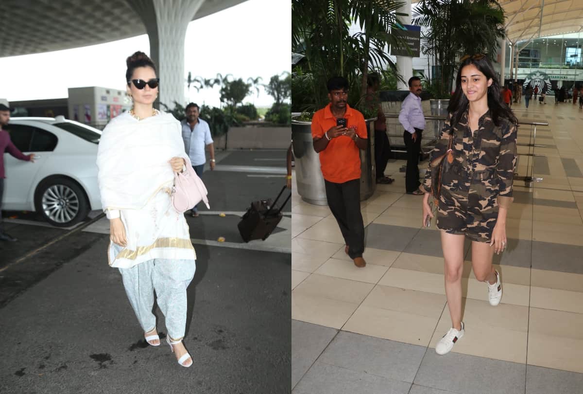 Ananya Pandey to Kangana Ranaut bollywood celebs spotted in mumbai