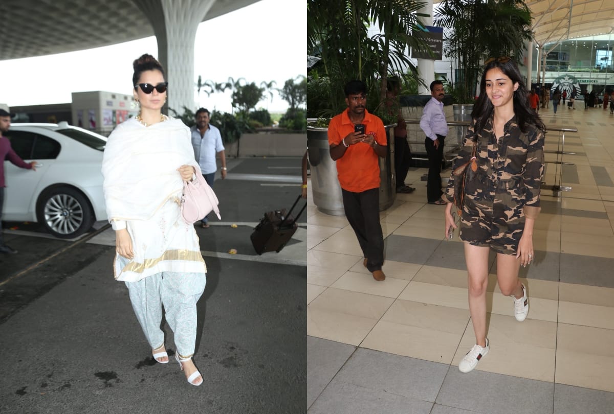 Ananya Pandey to Kangana Ranaut bollywood celebs spotted in mumbai