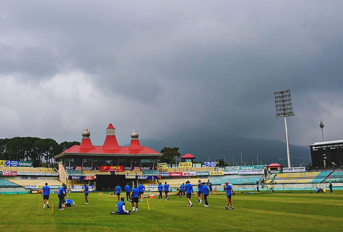 International cricket stadium Dharamshala pitch may rain on runs