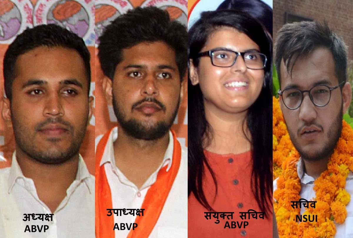 know about dusu election 2019 winners akshit pradeep shivangi ashish