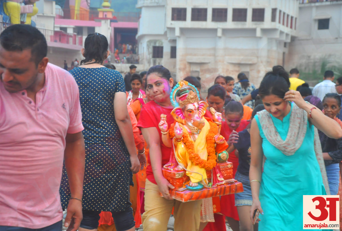 Ganesh Visarjan 2019: Ganapati Bappa Immersed In Jammu Kashmir