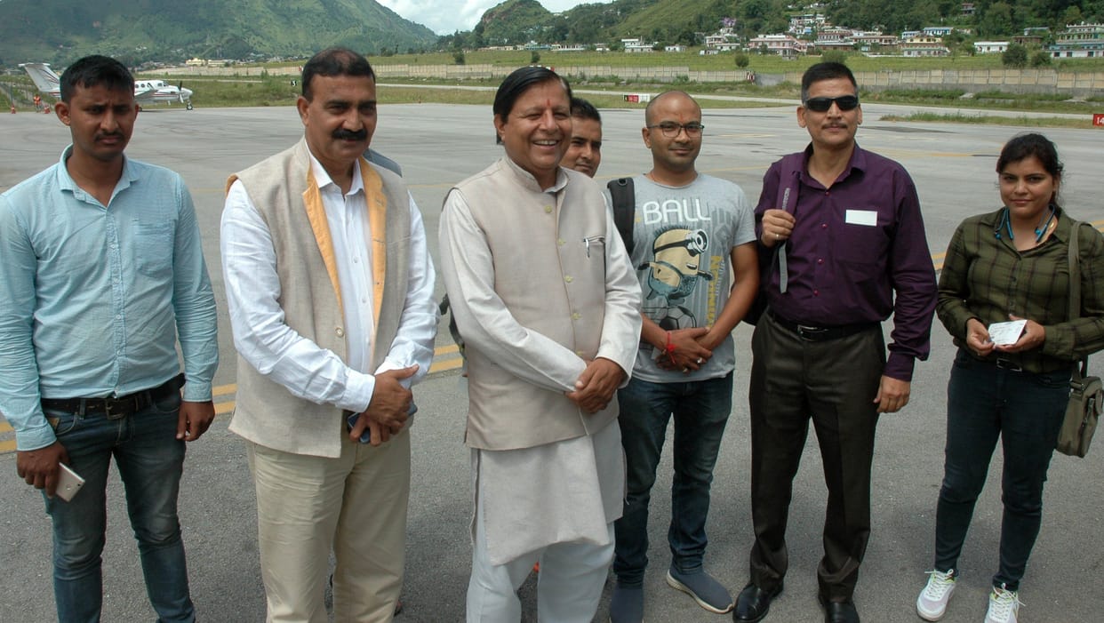Aircraft flew again after seven months from Nainisaini