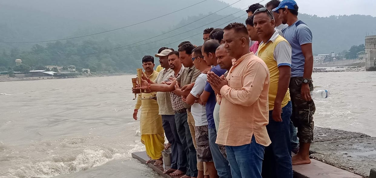 Ganga's milk was used for successful rafting operations