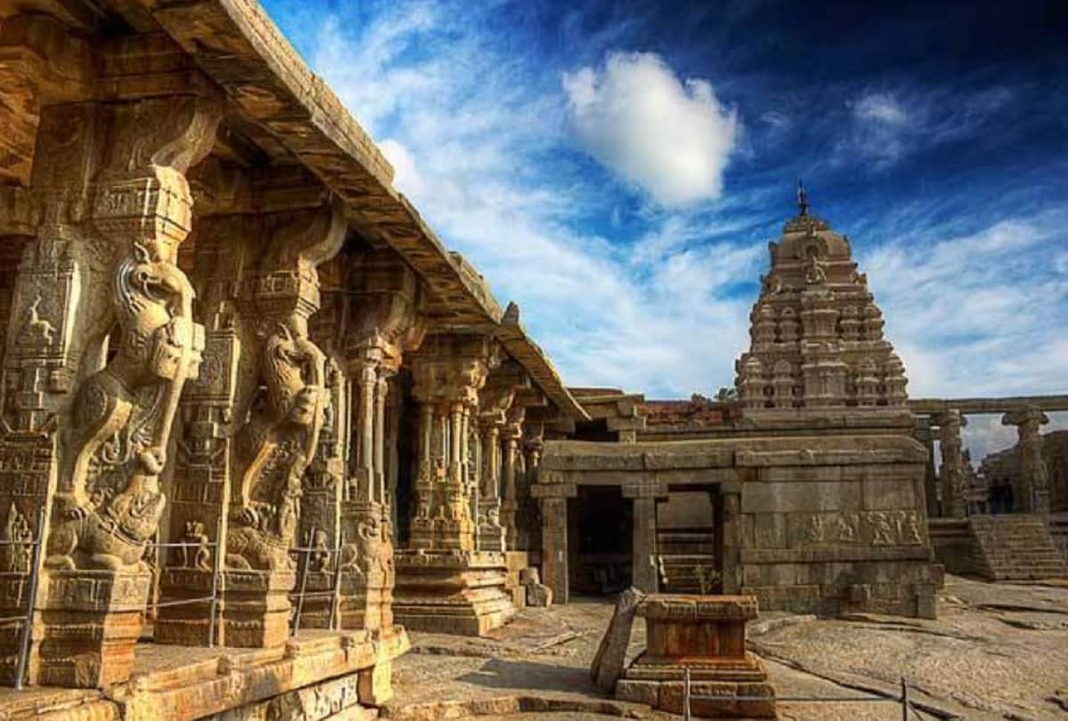 Lepakshi Temple Mystery of the hanging pillars of Veerabhadra Temple Andhra Pradesh