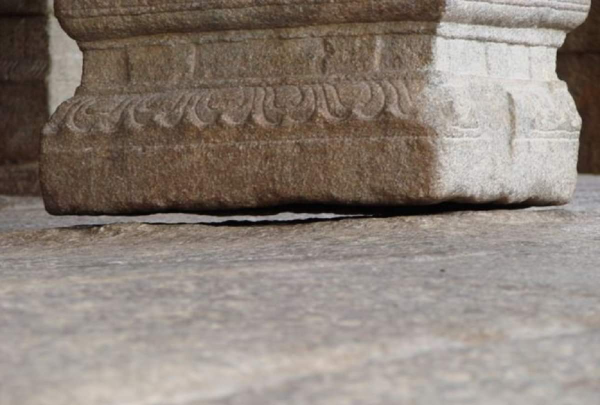 Lepakshi Temple Mystery of the hanging pillars of Veerabhadra Temple Andhra Pradesh