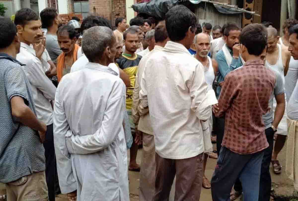 Mother son dies sleeping due to collapse of mud wall of house