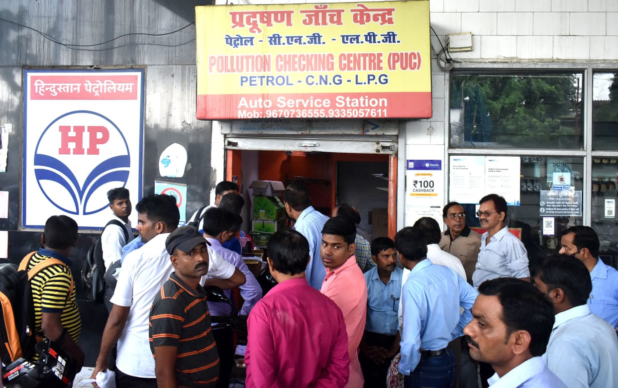 Pollution check centers increase four times, vehicle owners upset