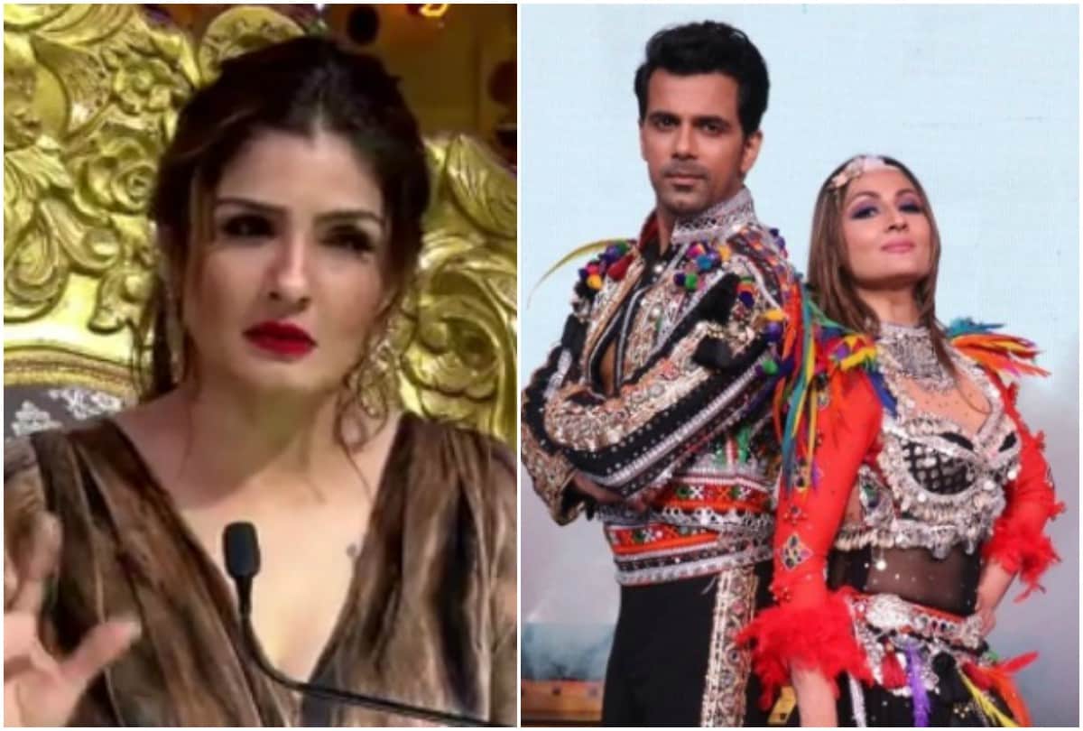 Raveena Tandon Ahmed Khan slams Urvashi Dholakia Anuj Sachdeva in Nach Baliye 9